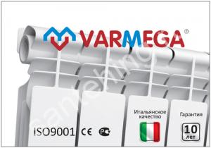 Радиатор биметаллический BIMEGA 350х80 - 6 секций - картинка 1
