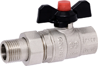 PRO FACTOR STRONG Кран Шаровый с американкой 1/2" бабочка