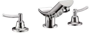 Cмеситель для раковины на три отверстия KAISER Logo 47122 - картинка 1