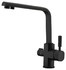 Cмеситель для кухни с краном питьевой воды KAISER Decor 40144-2 Black - картинка 1
