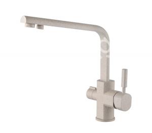 Cмеситель для кухни с краном питьевой воды KAISER Decor 40144-8 Sand - картинка 1