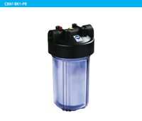 RAIFIL Фильтр - колба 10ВВ 1" (к-т) (ПРОЗРАЧНЫЙ) PS 897 B1 BK1 PR-С