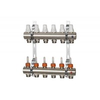 ICMA Коллектор с расходомерами 1" х 5 отв (3/4х1,5) (K013-5/87K013PQ06)