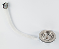 VIKO Выпуск для сифона 31/2" с круглым переливом VS-415