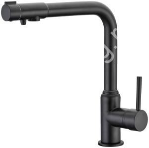 Кухонный смеситель 3 в 1 KAISER Teka 13044-9 в черном цвете - картинка 1