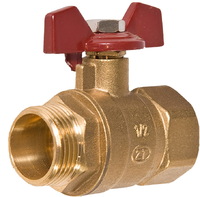 SPL Кран Шаровый 1/2" г/г ручка  (ЭКОНОМ)