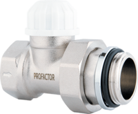 Клапан термостатический прямой с уплотнением 1" Pro Factor (PF RVT 855)