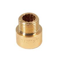 Латунный удлинитель 1/2" х 10 мм Kaiser