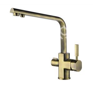 Cмеситель для кухни с краном питьевой воды KAISER Decor 40144-3 Bronze - картинка 1