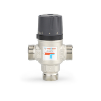 Термосмесительный клапан Varmega VM17503 1" НР  20-43°, Kvs 2.5, боковое смешение