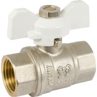 PRO FACTOR Кран Шаровый Professional 3/4" г/г бабочка