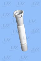 АНИ ПЛАСТ К104 Гибкая труба 11/2"х40 с гайкой