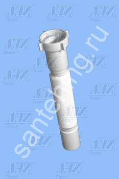 Гофра с гайкой 11/2 х 40 К104 АНИ ПЛАСТ - картинка 1