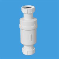 Сифон с сухим гидрозатвором 11/4" х 32 мм. MRNRV32-PB