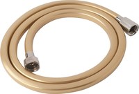 Шланг для душа ПВХ с хромированными гайками KAISER 1,5м. арт. 0043 Gold