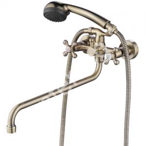 Cмеситель для ванны KAISER Carlson 44255 Bronze - картинка 1