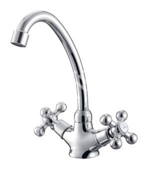 Кухонный смеситель KAISER 11063 с двумя ручками - картинка 1