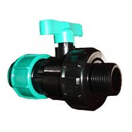 ПНД Кран шаровой 25х3/4" НР (STR)