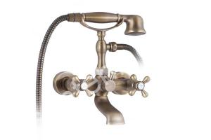 Cмеситель для ванны KAISER Carlson 44223-Antique - картинка 1