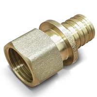 Муфта Varmega латунная  Slide-fit 16х1/2ВР