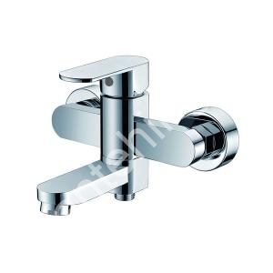 Cмеситель для ванны KAISER Sonat 34022L-4 White - картинка 1