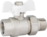 PRO FACTOR Кран Шаровый Professional с американкой 1/2"